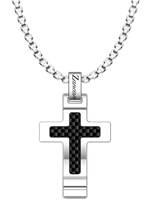 Collana Zancan Hi-Tekh 2.0 in Acciaio EHC186